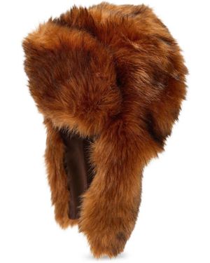 Unreal Fur Chapeau Natasha - Marron