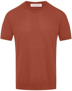 Orlebar Brown Torres Tシャツ - オレンジ