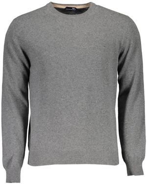 Harmont & Blaine Kaschmirpullover Mit Rundem Ausschnitt - Grau