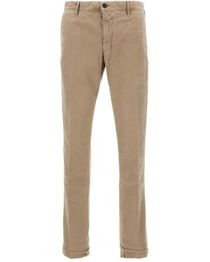 Incotex Zip-Fly Trousers - Natural