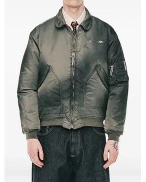 Cultura Bomber Con Zip - Grigio