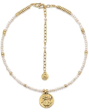 Goossens Collana Astro Virgo Pearls - Bianco
