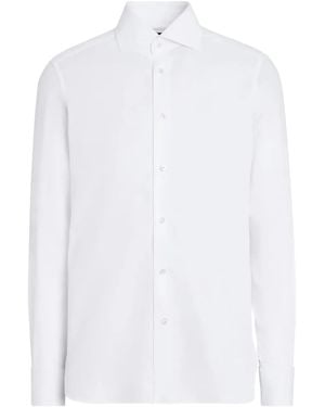 ZEGNA Button-Cuff Shirt - White