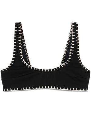 Nanushka Malti Bikini Top - Black