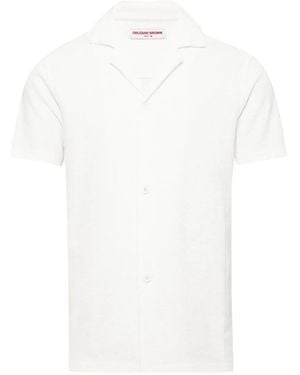 Orlebar Brown Howell Organic Cotton Shirt - White