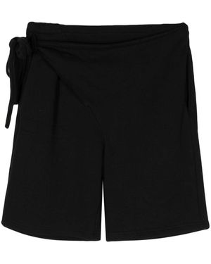 OTTOLINGER Shorts Asimmetrici - Nero