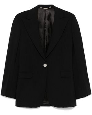 John Richmond Single-Breasted Blazer - Black