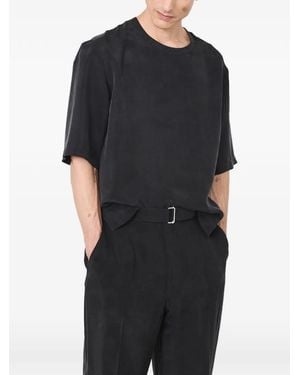 Officine Generale Juliana Short-Sleeve T-Shirt - Black