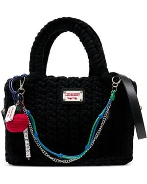 Charles Jeffrey Nana Apple-Charm Tote Bag - Black