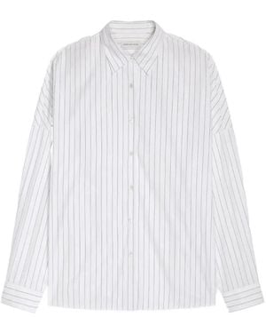 Dries Van Noten Casia Striped Shirt Clothing - White