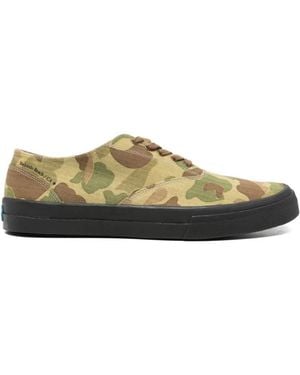 Mr Fliks Redondo Camouflage-Print Sneakers - Green