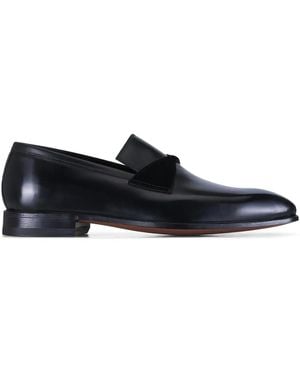 Bontoni Stupendo Leather Loafers - Black