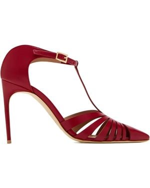 Malone Souliers 90Mm Jennifer Court Shoes - Red