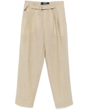 Jacquemus Pants - Natural