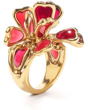 Goossens Petal Ring - Weiß