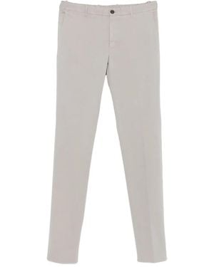Incotex Elasticated-Waist Pants - Gray