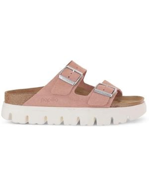 Birkenstock Arizona Platform Sandals - Pink