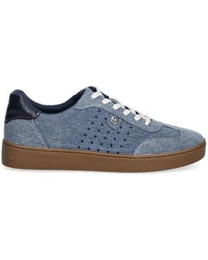 MICHAEL Michael Kors Scotty Lace-Up Sneakers - Blue