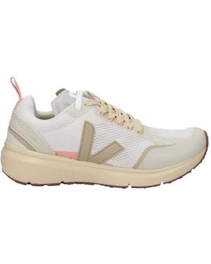 Veja Rio Branco Panelled Trainers - White