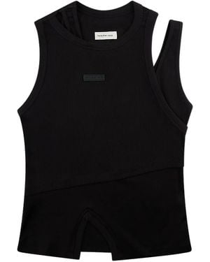 Feng Chen Wang Chaleco 2 IN 1 Black - Negro