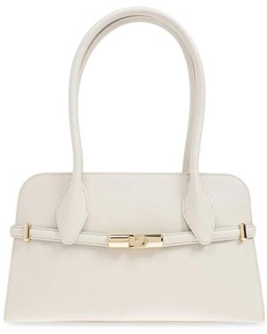 Furla Borsa A Spalla Micro Marshmallow - Bianco