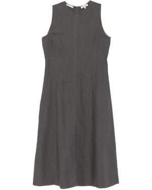 Marc O' Polo Sleeveless Midi Dress - Grey