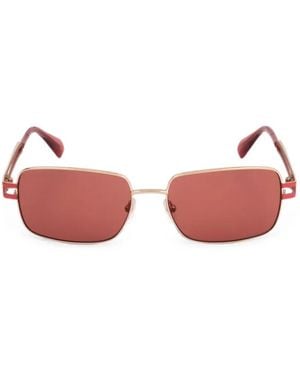 MAX&Co. Rectangle-Frame Sunglasses - Pink