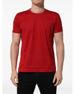 Dolce & Gabbana Crew-Neck T-Shirt - Red