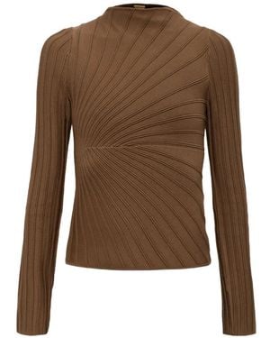 Cult Gaia Paulette Top - Brown