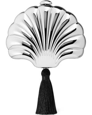 Simon Miller Concha Shell-Shaped Clutch Bag - Metallic