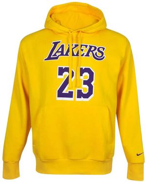 Nike Lakers Essential Hoodie - Yellow