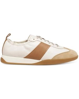 Geox Marymy Stripe-Detail Trainers - White