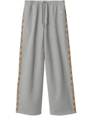 Burberry Cotton Sweatpants - Grey