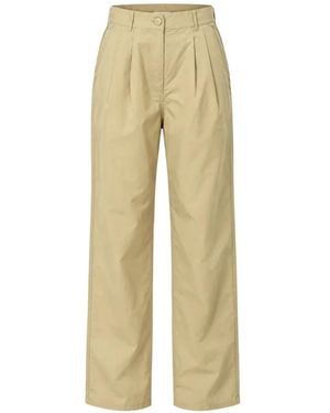 Saks Potts Lele Pleated Trousers - Natural