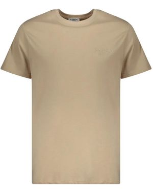Iceberg Logo-Embroidered T-Shirt - Natural