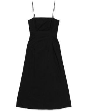 Faithfull the Brand Ostano Midi Dress - Black