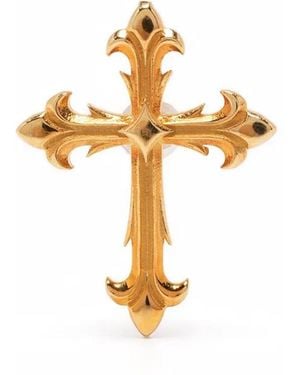 Emanuele Bicocchi Orecchino Fleury Cross Stud - Bianco