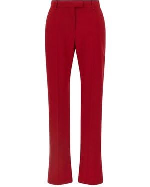 McQueen Pleated Flared Trousers