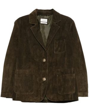 ViCOLO Veste À Simple Boutonnage - Brown