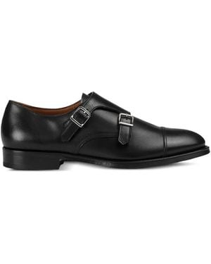 Doucal's Monks Con Doppia Fibbia - Nero