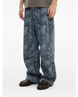 1989 STUDIO Marble Mastiff Denim Jeans - Blauw