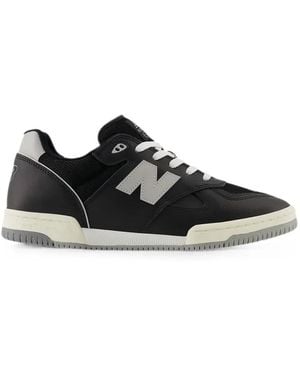 New Balance Numeric Tom Knox 600 Panelled Trainers - Black