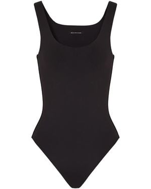 ARMANI EXCHANGE Sleeveless Bodysuit - Black