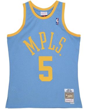 Mitchell & Ness "Nba La Lakers 2001 Robert Horry" Swingman Jersey Vest Top - Blue