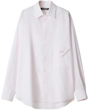 Jacquemus Camisa The Nappe - Blanco