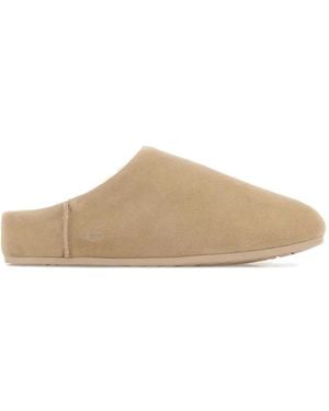 UGG Elea Suede Slippers - Natural
