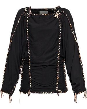 Isabel Marant Zaolia トップ - ブラック