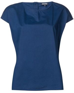 Woolrich Round-Neck Blouse - Blue