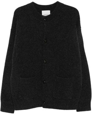 Isabel Marant Gerippter Mael Cardigan Mit Knöpfen - Schwarz