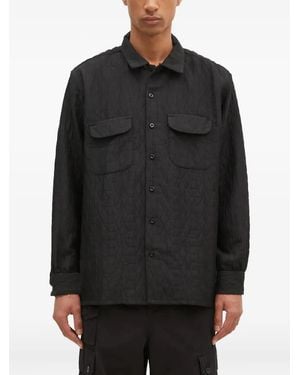Engineered Garments Quilted Pocket Shirt - Black